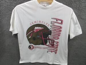 VINTAGE Florida State Seminoles Riddell Shirt Men's XL FSU - NEW WITH DEFECTS